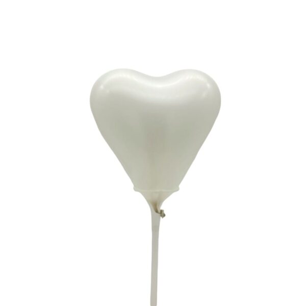 Balão de Coração Branca