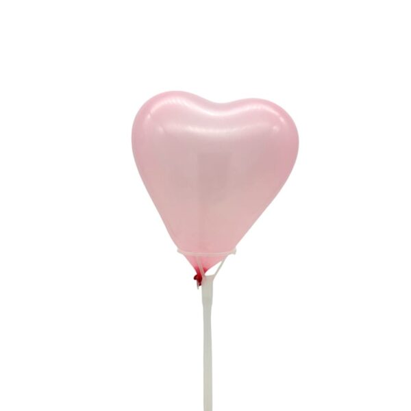 Balão de Coração Rosa