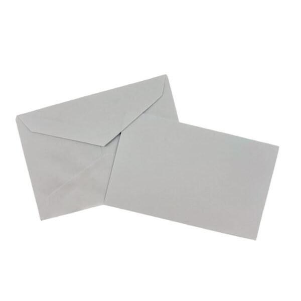 Carta de presente simples branco